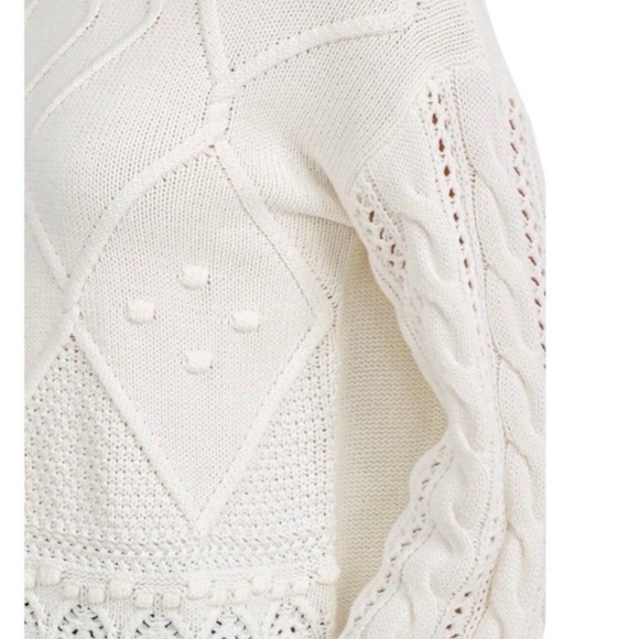 POLAGRAM bell sleeve sweater M L - Picture 5 of 7